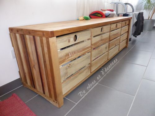Banc à chaussure